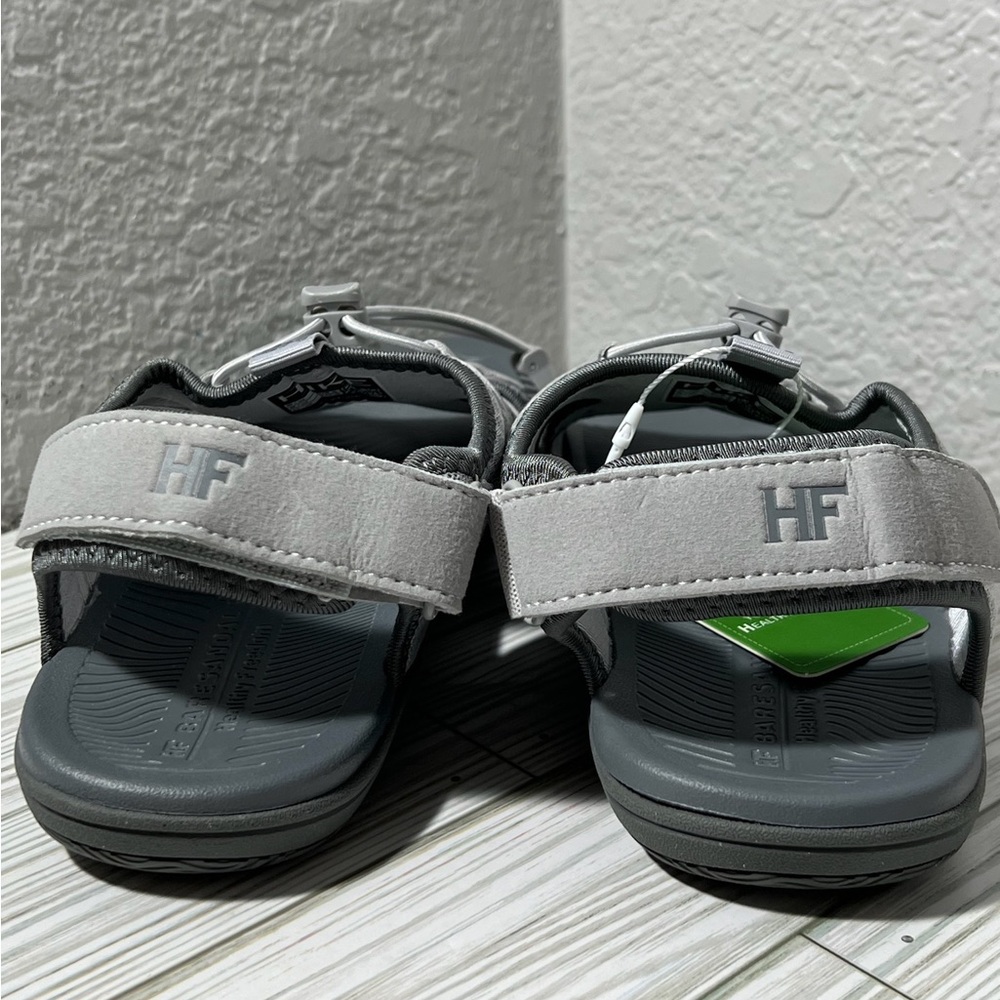 HF Baresandals I Ergonomic Lightweight Barefoot Sandals grey EU 40 men’s 7-7.5 - Picture 6 of 13